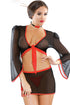 Sexy Mandarin Kiss Geisha Lingerie Costume